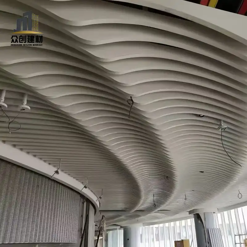 Custom Curved Aluminum Wall Cladding & Ceiling Systems